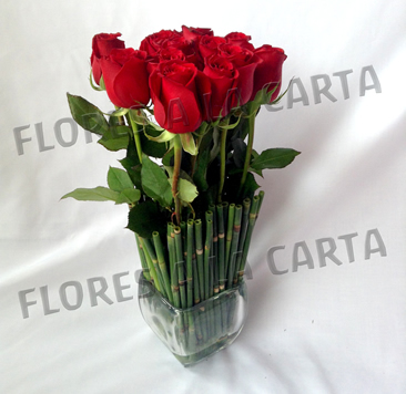 Corazon de Rosas de Florerias en el DF